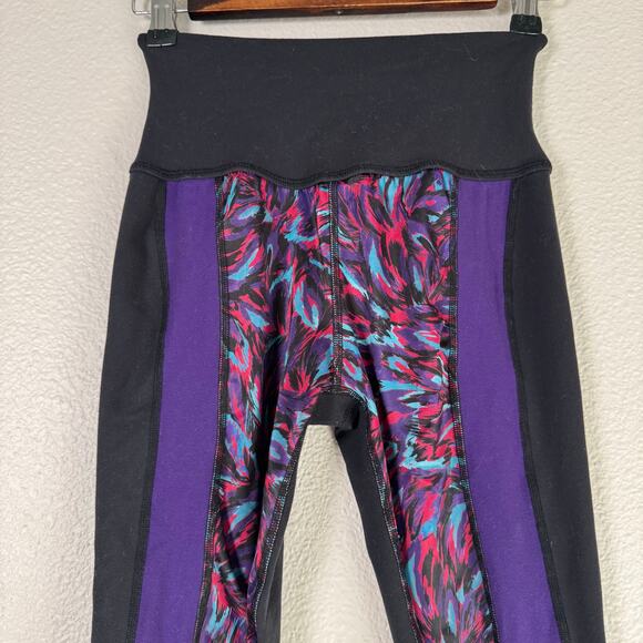 beyond yoga | patterned full length athletic women's leggings sz S - Picture 2 of 6